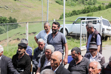 Daşkəsən Rayon İcra Hakimiyyətinin başçısı Orxan Abbasov 10.07.2026-cı il tarixdə Tapan kənd sakinlərinin səyyar qəbulunu keçirib