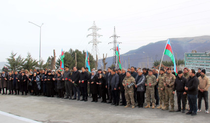 Daşkəsənli Vətən müharibəsi şəhidləri Röyal Verdiyevin, Məhəmməd Abdullayevin, Elnur Bağırovun və Orxan Cəfərlinin şəhadətlərinin beşinci ildönümləri qeyd olunub