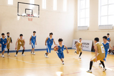 Daşkəsəndə məktəblilər arasında basketbol turniri keçirilib