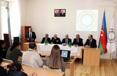 Daşkəsən rayonunun Bayan kəndində Qərbi azərbaycanlılarla görüş keçirilib
