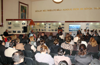 Daşkəsəndə “Ulu Öndər Heydər Əliyevin həyat yolu və dövlətçilik fəlsəfəsi” adlı tədbir keçirilib