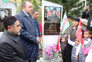Daşkəsəndə şəhid Süleymanov Turxan İdris oğlunun anım günü keçirilib