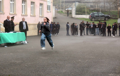 “Şahin” hərbi-idman oyununun Daşkəsən rayon mərhələsi başa çatıb