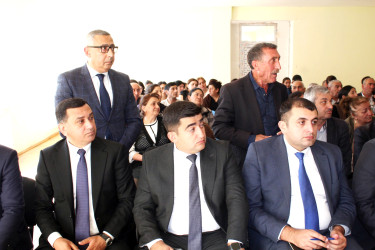 Daşkəsən Rayon İcra Hakimiyyətinin başçısı Orxan Abbasov 16.09.2026-cı il tarixdə Quşçu kəndində vətəndaşların növbəti səyyar qəbulunu keçirib