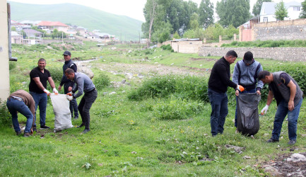 Daşkəsən rayonunun Xoşbulaq kəndində “Konstitusiya və Suverenlik İli” çərçivəsində növbəti geniş təmizlik aksiyası təşkil olunub