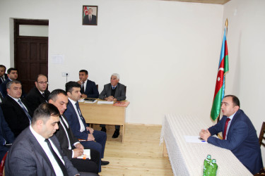 Daşkəsən Rayon İcra Hakimiyyətinin başçısı Orxan Abbasov 17.09.2025-ci il tarixdə Təzəkənd kəndində vətəndaşların səyyar qəbulunu keçirib