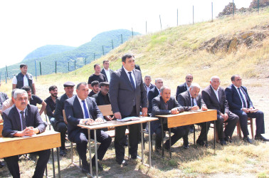 Daşkəsən Rayon İcra Hakimiyyətinin başçısı Orxan Abbasov 09.07.2025-ci il tarixdə Çaykənd və Çovdar kəndləri sakinlərinin səyyar qəbulunu keçirib