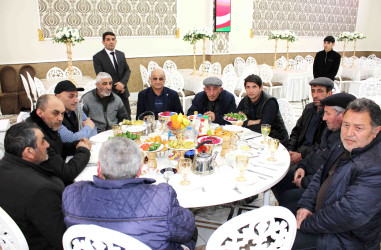 Daşkəsən rayonunda  iftar süfrəsi təşkil olunub