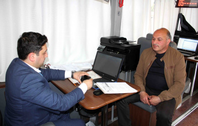 Səyyar “ASAN xidmət” Daşkəsəndə fəaliyyətə başlayıb