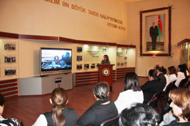 Daşkəsəndə “Şəhərsalma və Memarlıq İli” çərçivəsində  “Azərbaycan xalqının Ümummilli Lideri Heydər Əliyevin rəhbərliyi dövründə Azərbaycanda şəhərsalma siyasətinin formalaşması və davamlı inkişaf modeli” mövzusunda seminar keçirilib