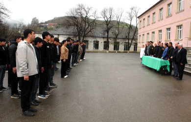 “Şahin” hərbi-idman oyununun Daşkəsən rayon mərhələsi başa çatıb