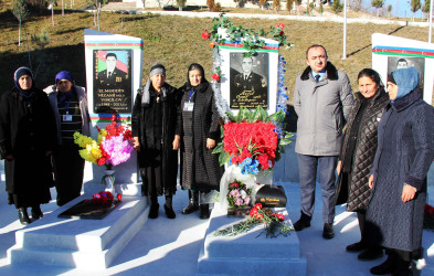 Daşkəsənli Vətən müharibəsi şəhidləri Elşən Quluyevin, Rüstəm İsmayılovun, Vüsal Cəfərovun və Rüfət Sadıqovun şəhadətlərinin beşinci ildönümləri qeyd olunub