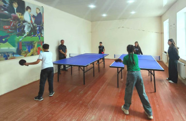 Daşkəsəndə "Konstitusiya və Suverenlik İli" çərçivəsində 28 May – Müstəqillik Gününə həsr olunan stolüstü tennis üzrə yeniyetmələr arasında rayon birinciliyi yekunlaşıb