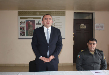 Daşkəsən Rayon İcra Hakimiyyətinin başçısı Orxan Abbasov 21.04.2026-cı il tarixdə Əhmədli kəndində vətəndaşların növbəti səyyar qəbulunu keçirib