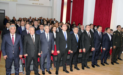 Daşkəsəndə 20 Sentyabr – Dövlət Suverenliyi Günü münasibətilə ümumrayon toplantısı keçirilib