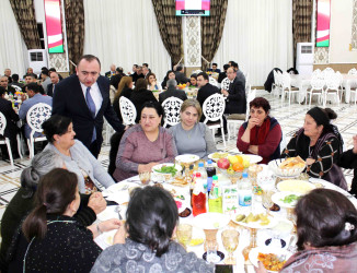 Daşkəsən rayonunda  iftar süfrəsi təşkil olunub