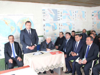 Daşkəsən Rayon İcra Hakimiyyətinin başçısı Orxan Abbasov 10.02.2026-cı il tarixdə Çanaqçı kəndində vətəndaşların səyyar qəbulunu keçirib