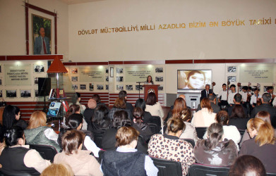 Daşkəsəndə “Ulu Öndər Heydər Əliyevin həyat yolu və dövlətçilik fəlsəfəsi” adlı tədbir keçirilib