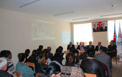 Daşkəsən rayonunun Kəmərqaya kəndində Qərbi azərbaycanlılarla görüş keçirilib