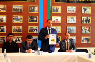 Daşkəsəndə Ulu Öndər Heydər Əliyevin anadan olmasının 103-cü ildönümünə həsr olunan “Heydər Əliyev və hüquqi dövlət quruculuğu” mövzusunda tədbir keçirilib