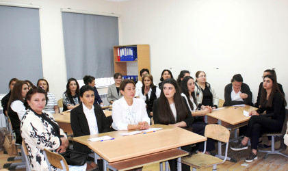 Daşkəsəndə “Sülh Aylığı”na həsr olunmuş maarifləndirici seminar keçirilib
