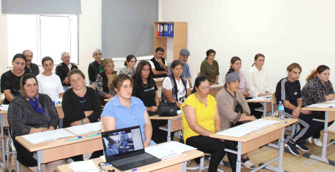 Daşkəsəndə əhalinin mövcud sosial xidmətlərlə təmin edilməsində ünvanlılığın artırılması məqsədilə maarifləndirmə aparılıb