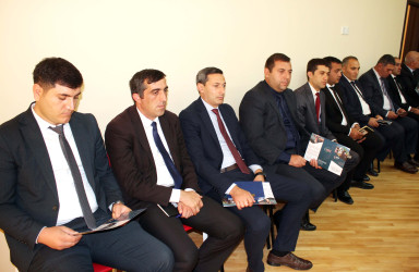 Daşkəsəndə kənd təsərrüfatı heyvanları arasında identifikasiya işlərinin təşkili ilə bağlı maarifləndirici görüş keçirilib