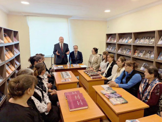 Daşkəsəndə “Ümummilli Lider Heydər Əliyev müstəqil Azərbaycan Konstitusiyasının müəllifidir” mövzusunda dəyirmi masa keçirilib