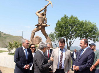 Daşkəsəndə TİKA-nın icra etdiyi layihəyə baxış keçirilib