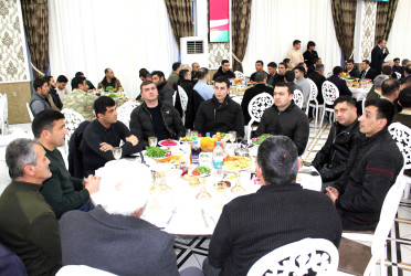 Daşkəsən rayonunda  iftar süfrəsi təşkil olunub