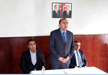 Daşkəsən Rayon İcra Hakimiyyətinin başçısı Orxan Abbasov 09.04.2025-ci il tarixdə Zağalı kəndində vətəndaşların növbəti səyyar qəbulunu keçirib