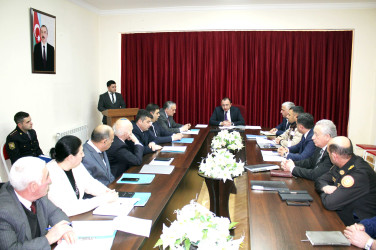 11.03.2026-cı il tarixdə Daşkəsən Rayon İcra Hakimiyyəti başçısı yanında Şuranın növbəti iclası keçirilib