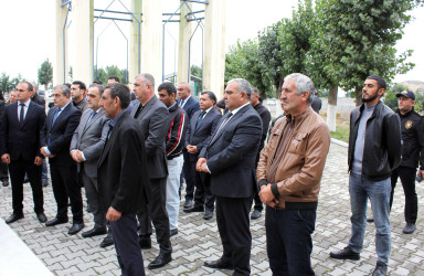 Sentyabrın 29-da Daşkəsənli Vətən müharibəsi şəhidləri Eşqin Bağırovun anım və Orxan Şıxıyevin doğum günləri qeyd olunub