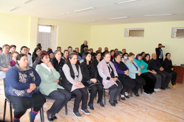 Qərbi Azərbaycan İcmasının Daşkəsən nümayəndəliyi Ulu Öndər Heydər Əliyevin anadan olmasının 102-ci ildönümü münasibətilə Quşçu kəndində yığıncaq keçirib