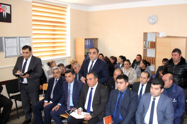 Daşkəsən Rayon İcra Hakimiyyətinin başçısı Orxan Abbasov 10.12.2025-ci il tarixdə Yuxarı Daşkəsən qəsəbəsində vətəndaşların səyyar qəbulunu keçirib