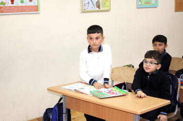 Daşkəsəndə məktəblilər üçün yol hərəkəti qaydalarına dair növbəti maarifləndirici məşğələ təşkil olunub