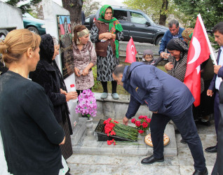 Daşkəsəndə şəhid Süleymanov Turxan İdris oğlunun anım günü keçirilib