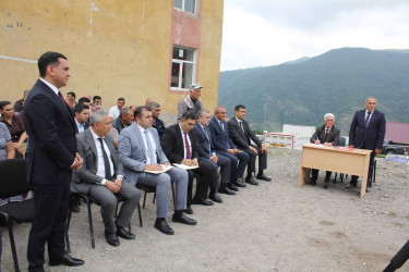 Daşkəsən Rayon İcra Hakimiyyətinin başçısı Orxan Abbasov 14.07.2026-cı il tarixdə Aşağı Daşkəsən kəndində vətəndaşların səyyar qəbulunu keçirib
