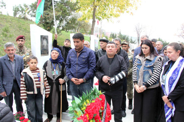 Daşkəsən rayonunda Vətən müharibəsi şəhidləri Novruz İsmayılovun doğum və Şəhriyar Abdullayevin anım günləri qeyd olunub
