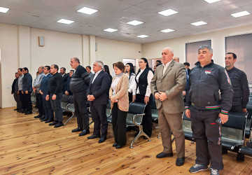 Daşkəsəndə 5 Mart – Bədən Tərbiyəsi və İdman Günü münasibətilə yığıncaq keçirilib