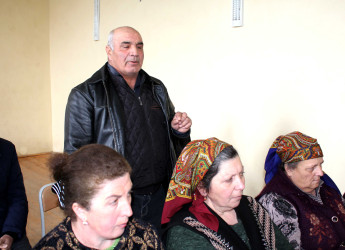 Daşkəsən Rayon İcra Hakimiyyətinin başçısı Orxan Abbasov 11.03.2026-cı il tarixdə Mollahəsənli kəndində vətəndaşların səyyar qəbulunu keçirib