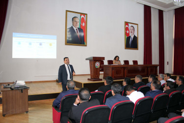 Daşkəsəndə dövlət qulluqçuları üçün növbəti təlimlər keçirilib