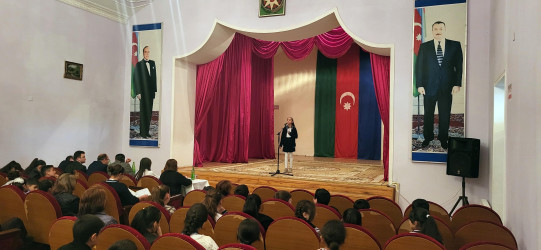 Daşkəsən rayonunda Ulu Öndər Heydər Əliyevin anadan olmasının 102-ci ildönümünə həsr olunmuş şeir müsabiqəsi keçirilib