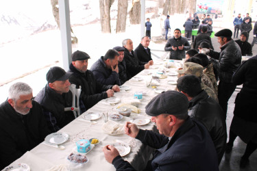 Daşkəsən rayon rəhbərliyi Novruz bayramı ərəfəsində Şəhidlər xiyabanını ziyarət edib