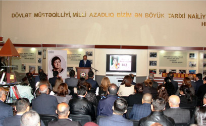 Daşkəsəndə görkəmli oftalmoloq-alim, akademik Zərifə xanım Əliyevanın anadan olmasının 102-ci ildönümü qeyd edilib