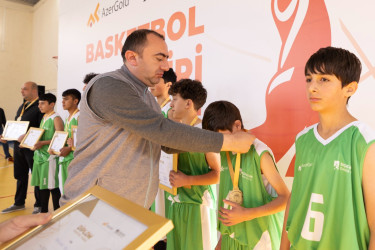 Daşkəsəndə məktəblilər arasında basketbol turniri keçirilib