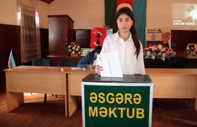 Daşkəsəndə 8 Noyabr – Zəfər Gününə həsr olunan “Vətən müharibəsi Qəhrəmanları ilə bir gün” adlı növbəti görüş təşkil olunub