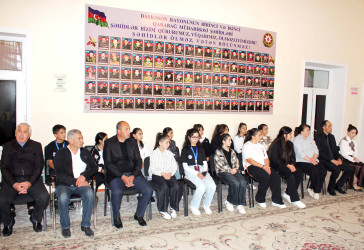 Daşkəsəndə 27 Sentyabr – Anım Gününün 6-cı ildönümünə həsr olunan “Xalqımızın qürur salnaməsi: Şəhidlər” adlı tədbir keçirilib