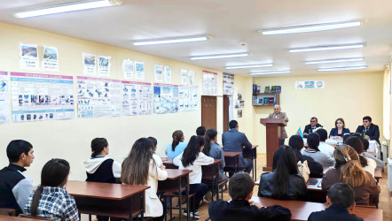 Daşkəsəndə “Konstitusiya və Suverenlik İli” çərçivəsində məktəblilərlə  "Şanlı Zəfər Tariximiz" adlı növbəti tədbirlər keçirilib