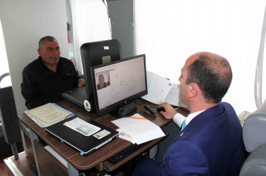 Səyyar “ASAN xidmət” Daşkəsəndə fəaliyyətə başlayıb